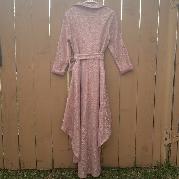 BLUSH PINK LACE JACKET/TOP! - Picture 5 of 5